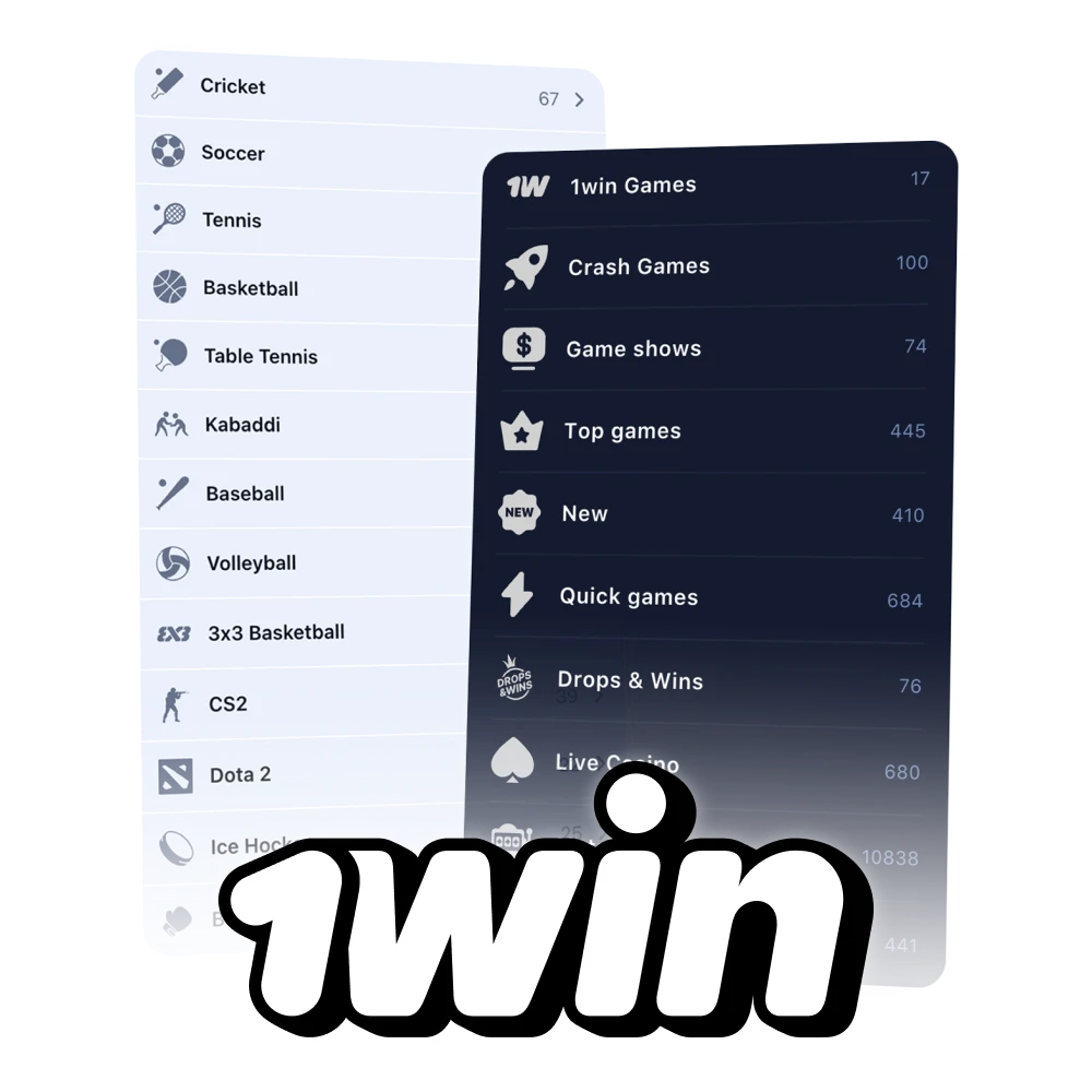 1Win is an online platform licensed in Curacao.