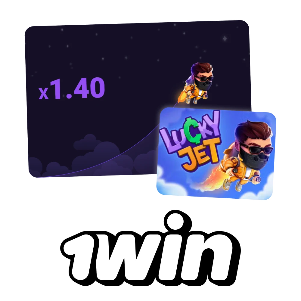 Challenge yourself in 1Win Lucky Jet game.