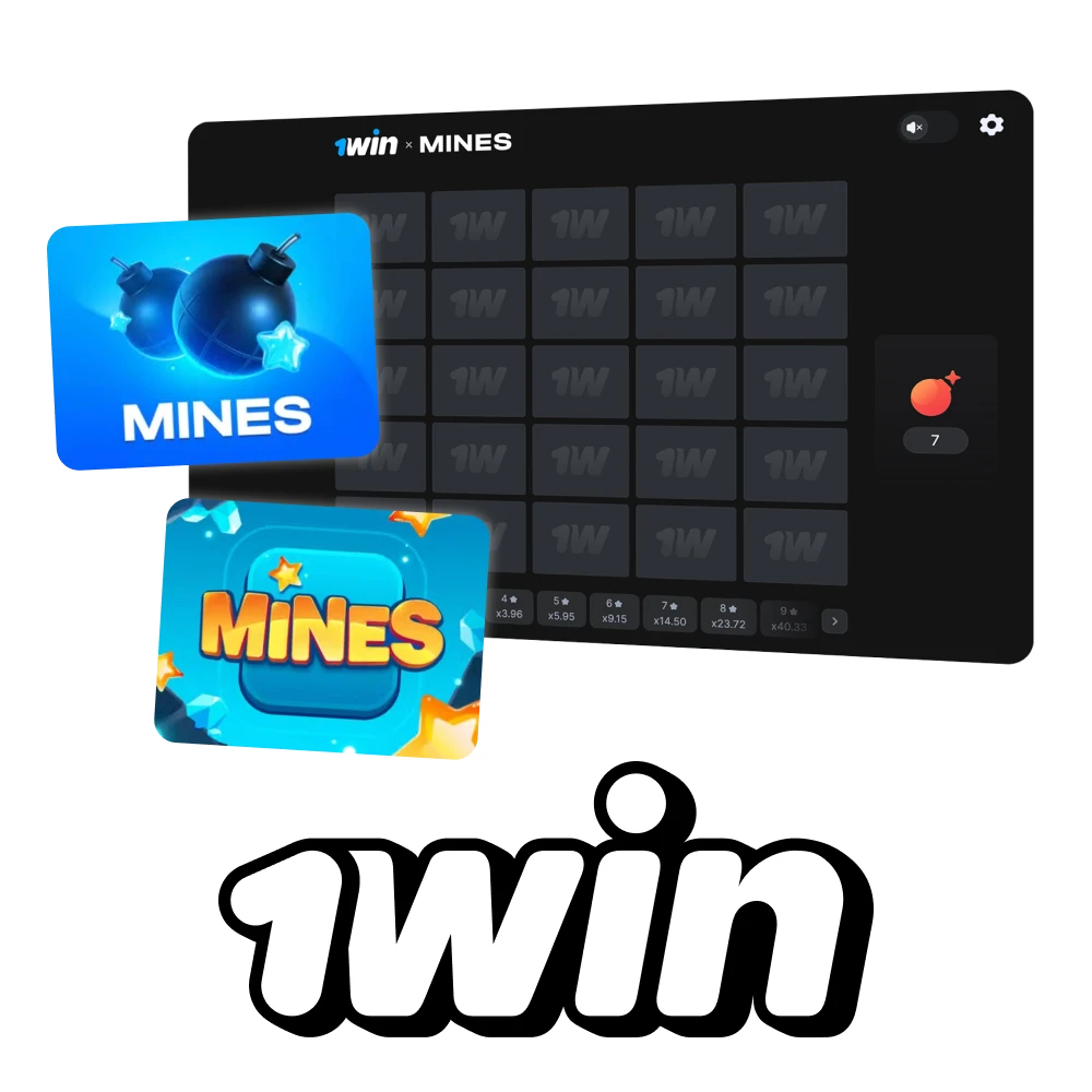 1Win Mines games are exciting to play.