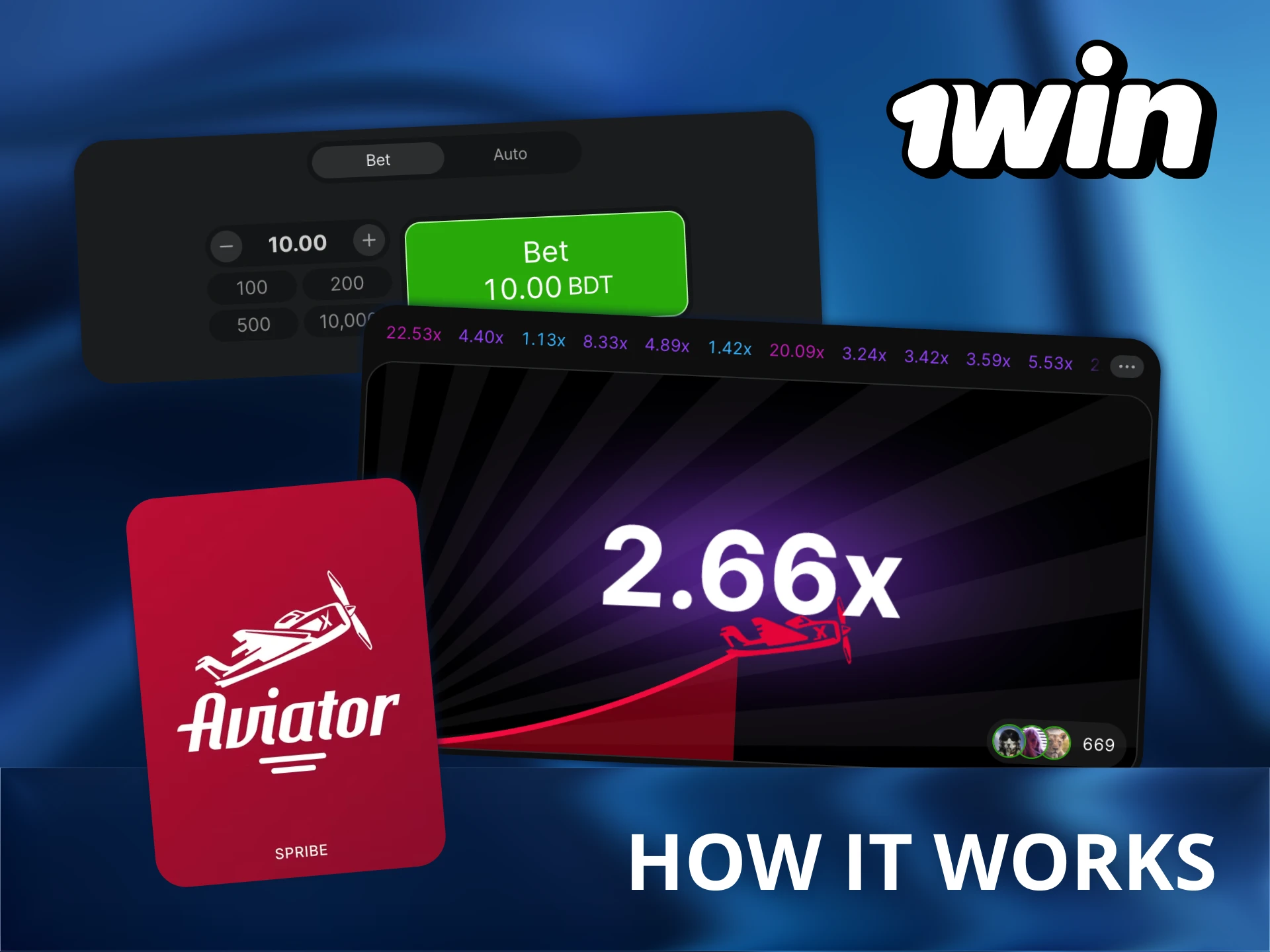 Learn how Aviator game works and start playing at 1Win.