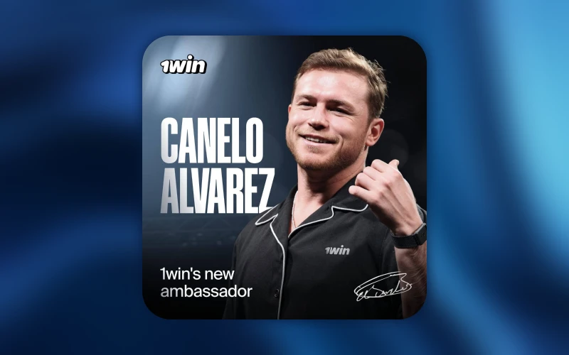 Canelo Álvarez brings global recognition to 1Win brand.