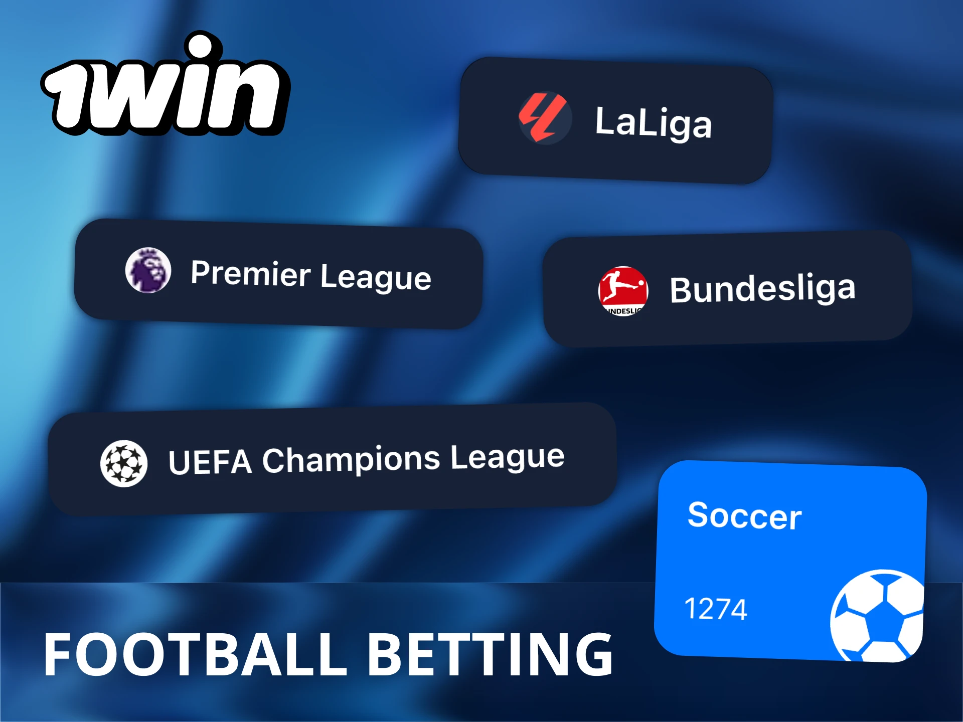 Enjoy football betting with 1Win official platform.