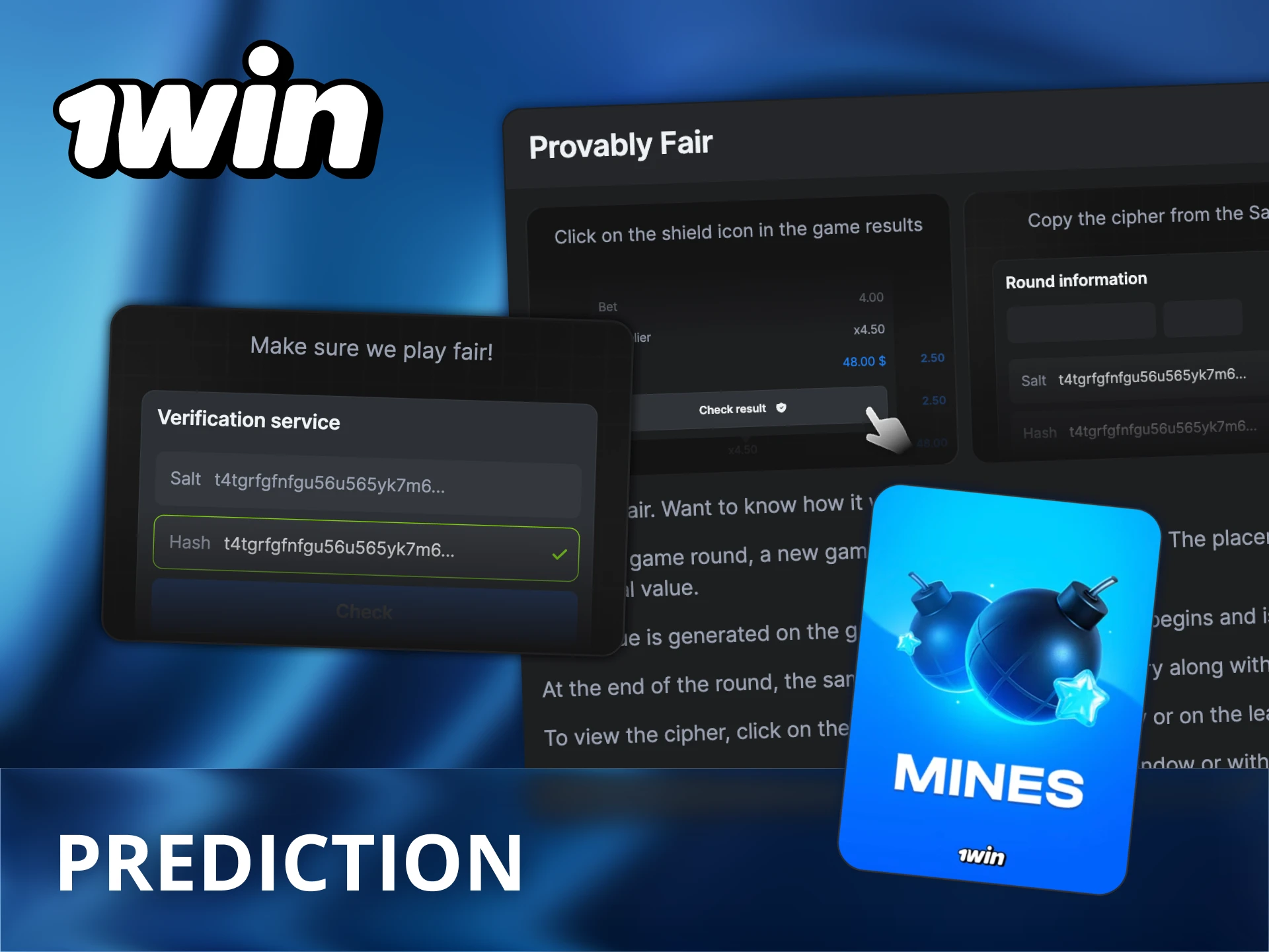 Using 1Win Mines predictor soft is strictly forbidden.