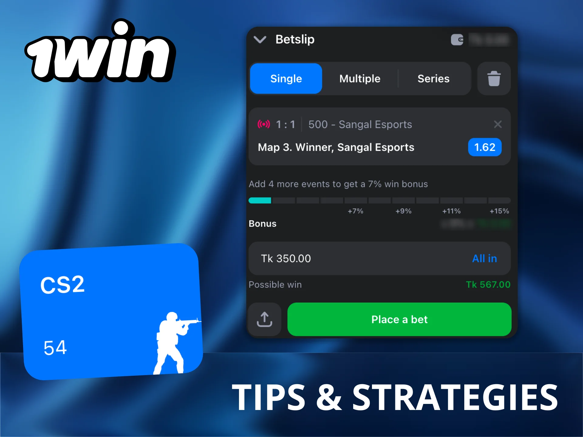 Boost your CS2 results at 1win with clear plans and smart staking.