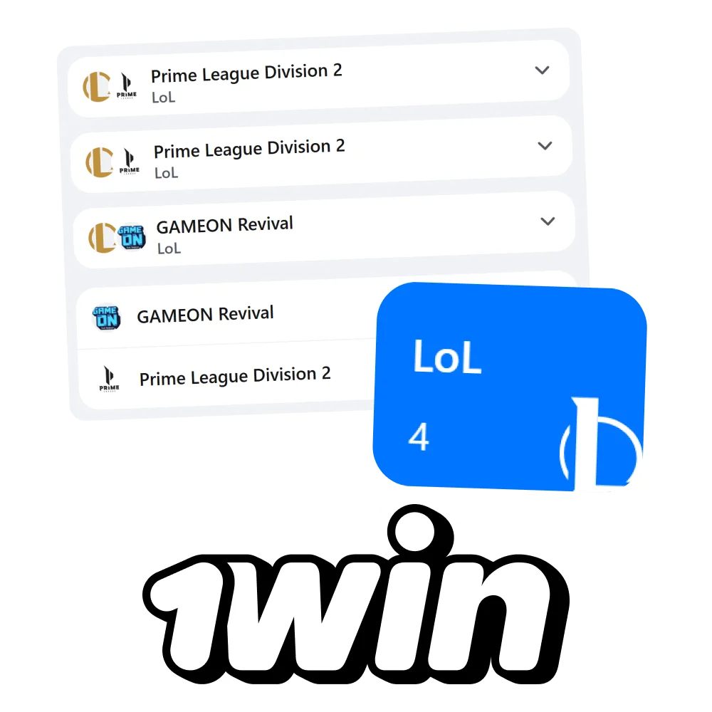 Bet on League of Legends in Bangladesh with 1Win.