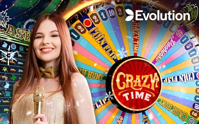 Join the excitement of the Crazy Time bonus rounds show at 1Win.